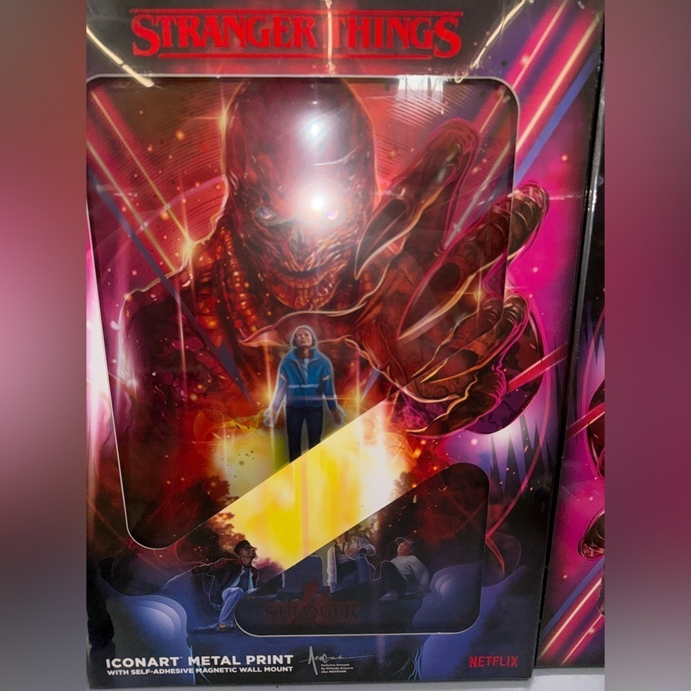 Stranger Things ICONART™ Metal Print, Scanavo North America